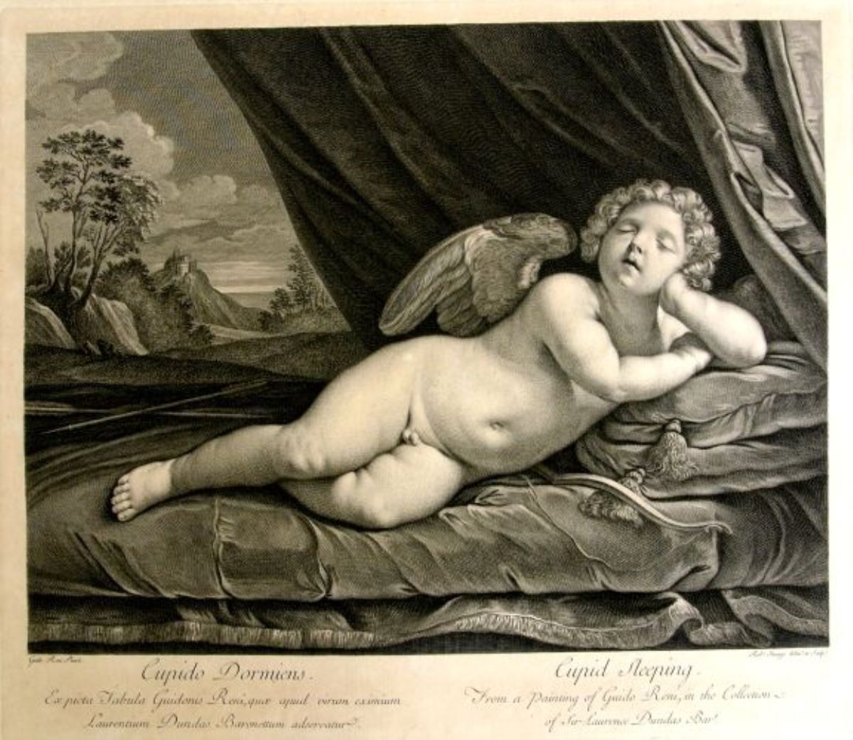 Cupido dormiens/Cupid sleeping