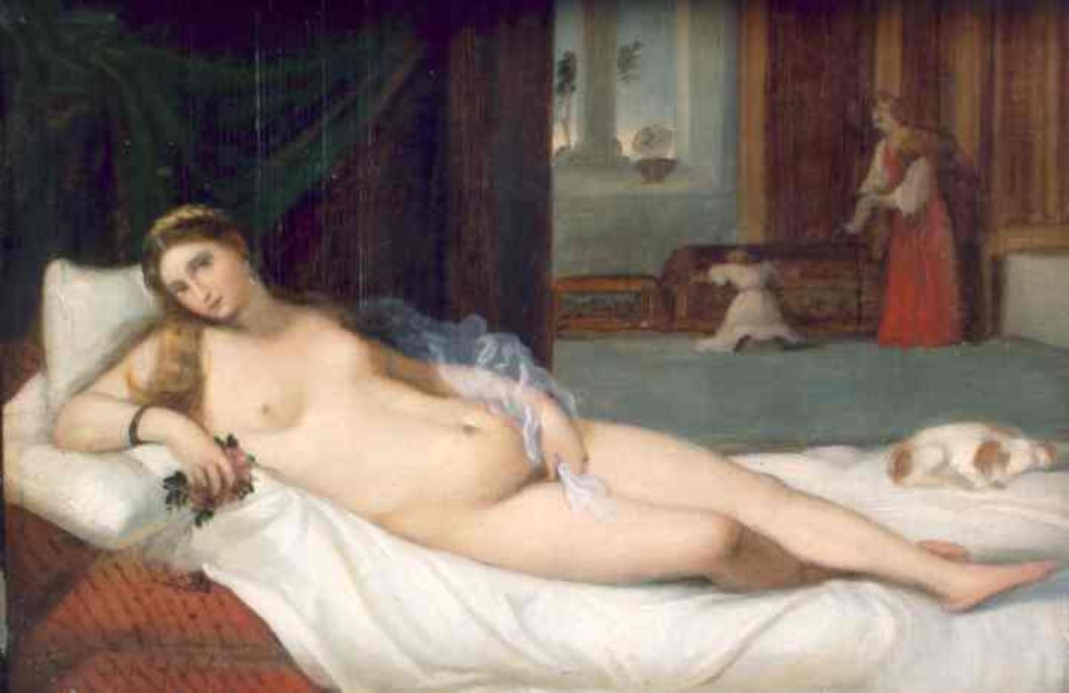 Venus (copie după Tizian)