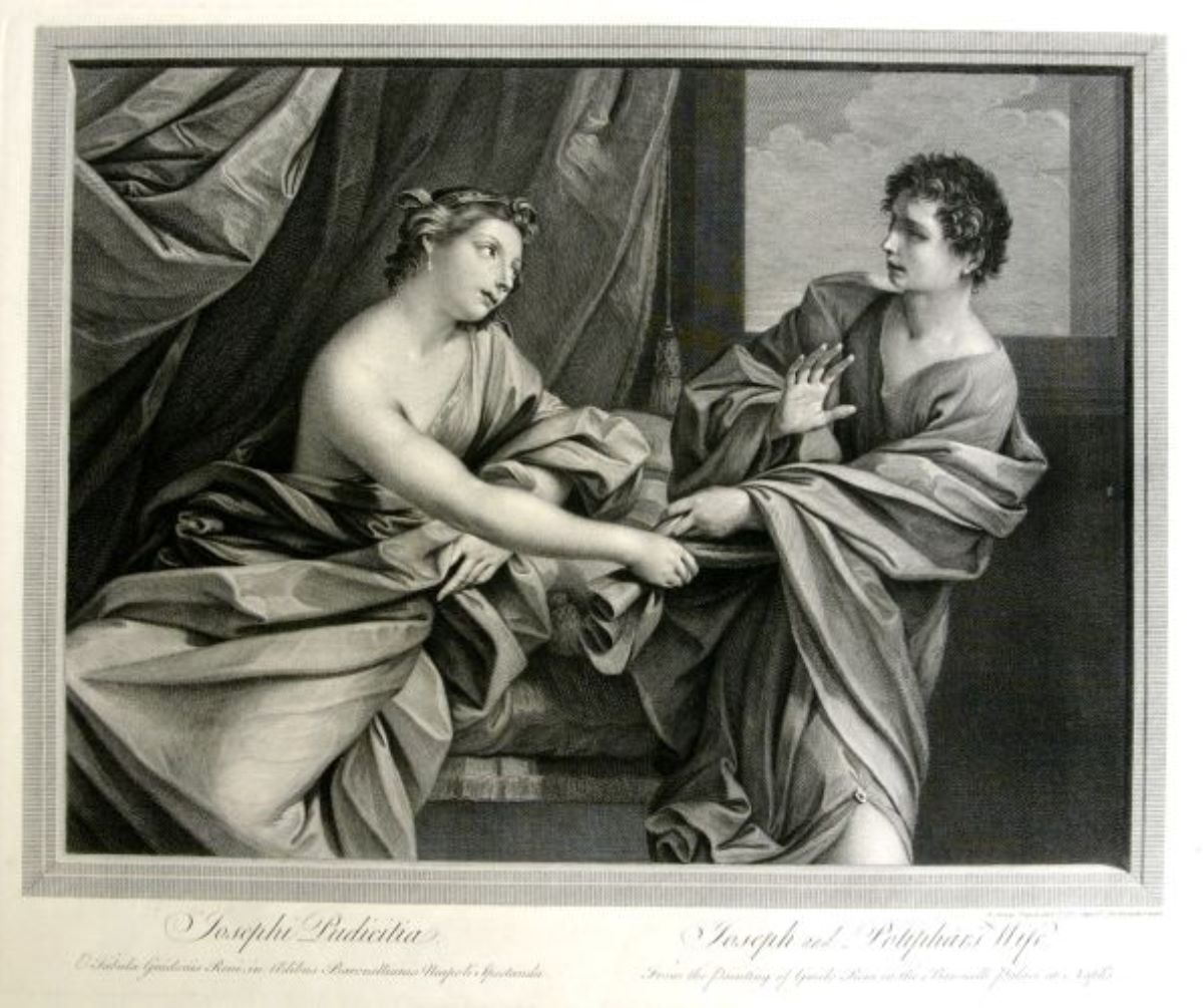 Josephi Puditia/Joseph and Potiphar's Wife/Iosif și soția lui Putifar sau Castitatea lui Iosif (în registrul inventar: „Iosef și femeia lui Putifar”)