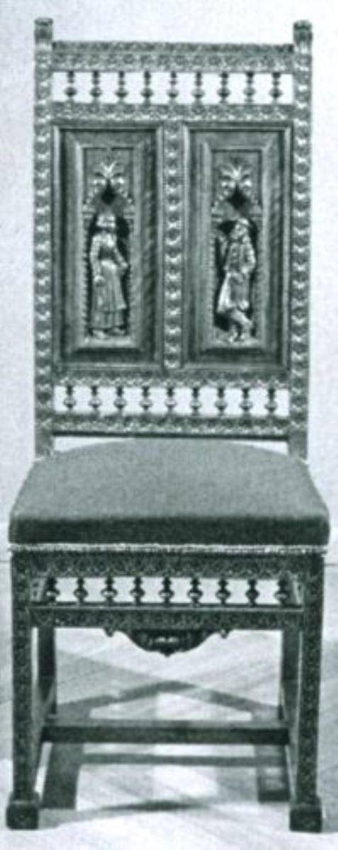 scaun tip Louis XVI