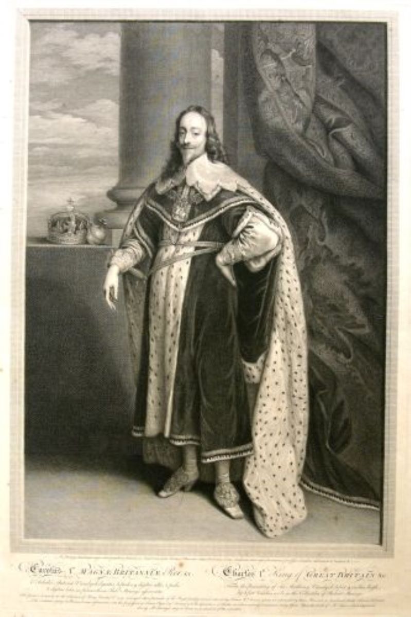 Carolus Magnae Britanniae Rex/Charles Ist King of Great Britain/Carol I Stuart, rege al Marii Britanii (în registrul inventar: „Carol I al Angliei”)