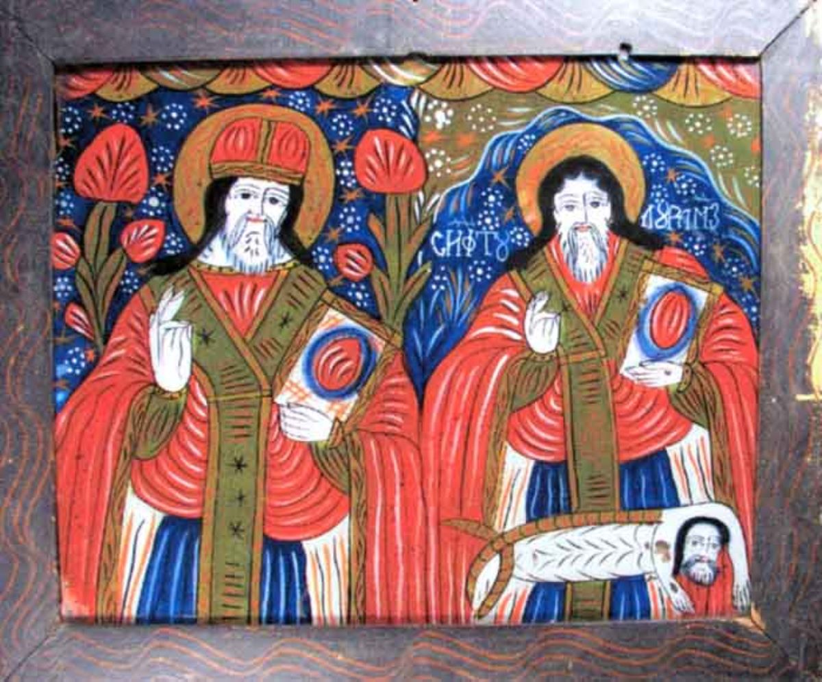Sfinții Nicolae și Haralambie