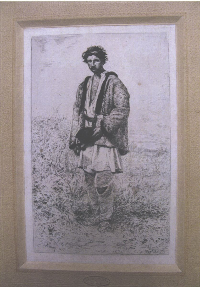 Țăran cu căciula în mână