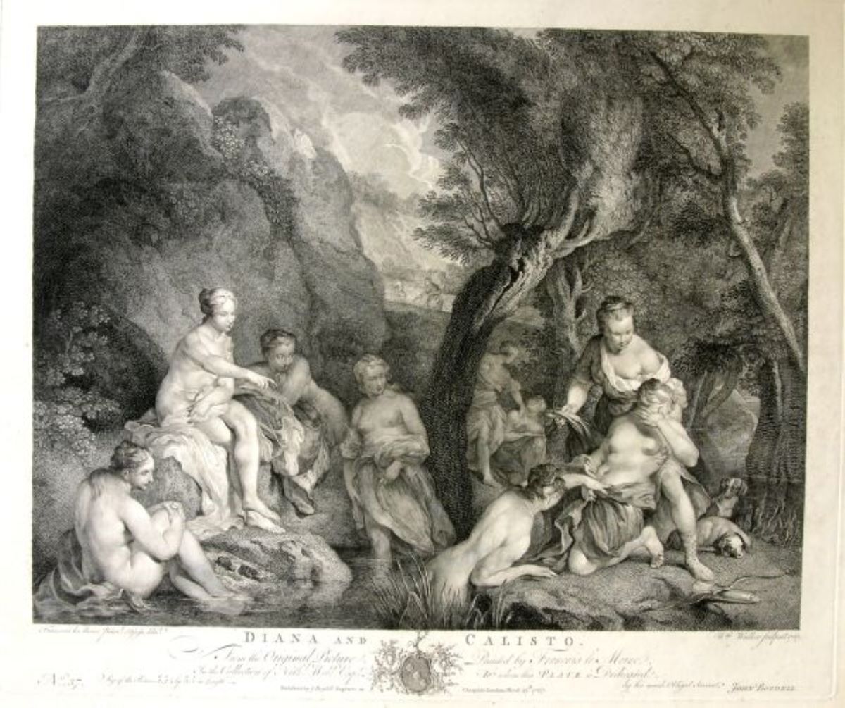 Diana and Callisto/Diana și Callisto