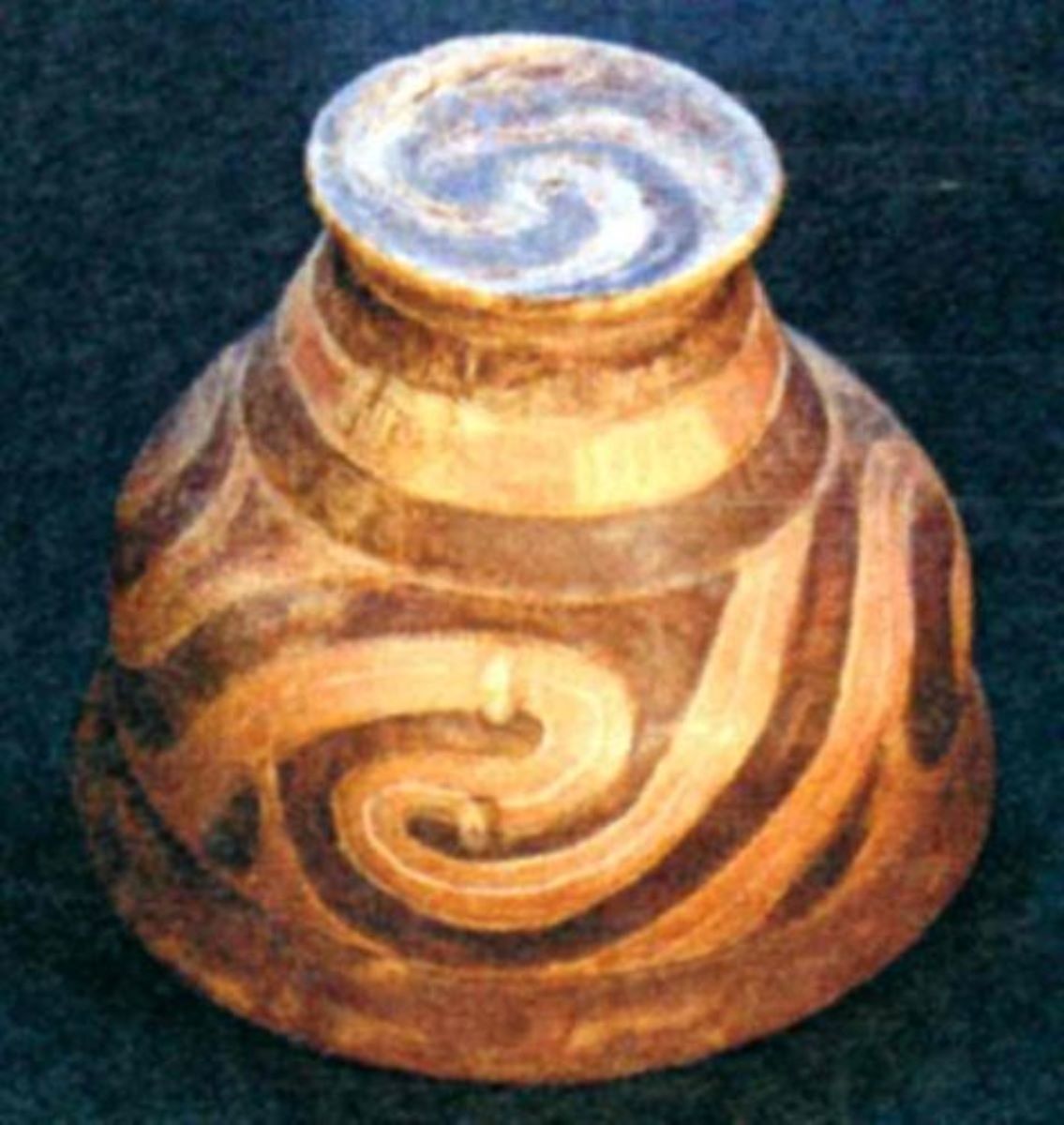 Capac pictat