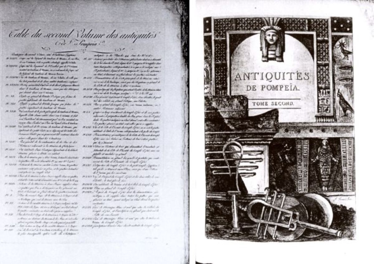 Antiquites de Pompeia. Tome second