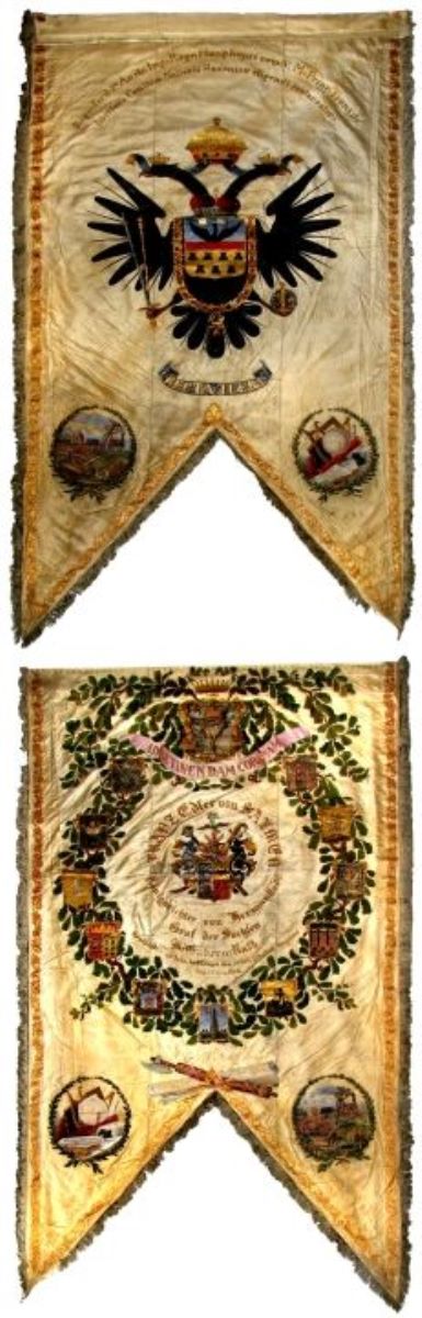 Steag al comitelui Franz Edler von Salmen