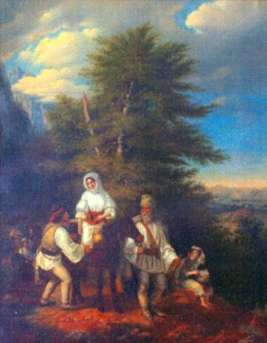 Familie românească plecând la târg (o variantă aflată la Muzeul Național de Artă Budapesta)