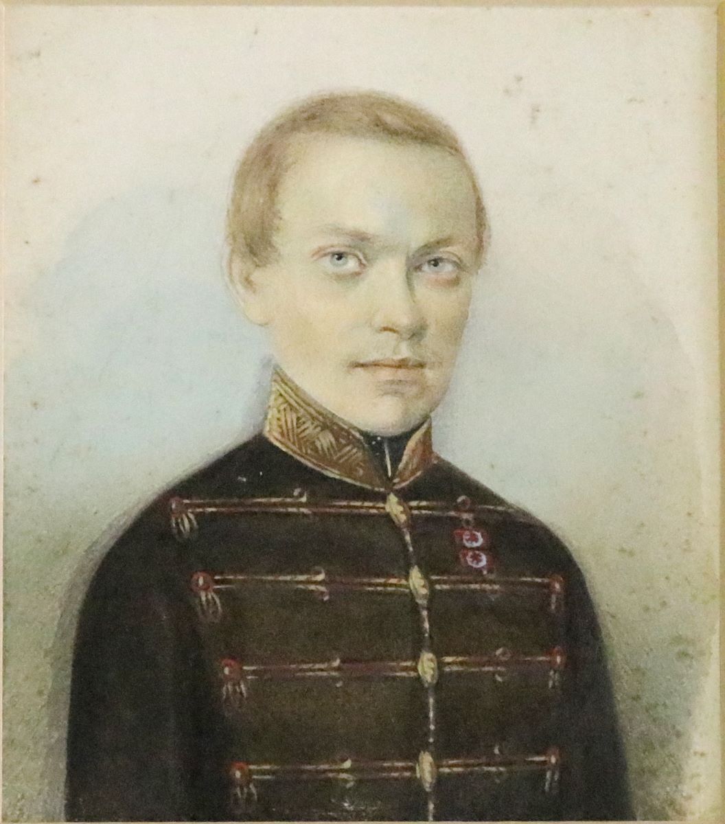 Portret din tinerețe al maiorului Tuzson János