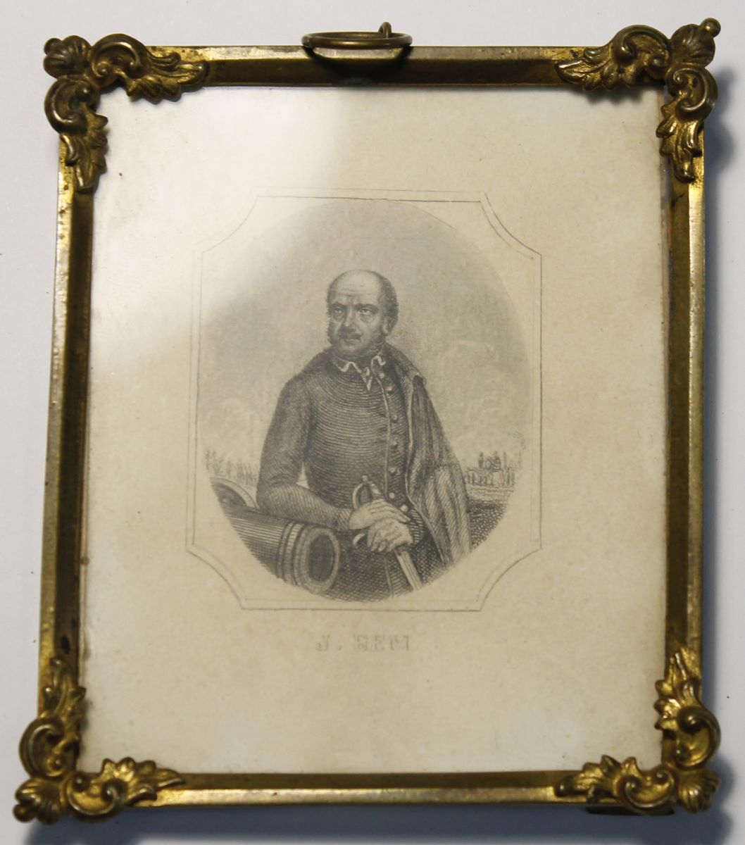 Portret în miniatură al generalului Bem József