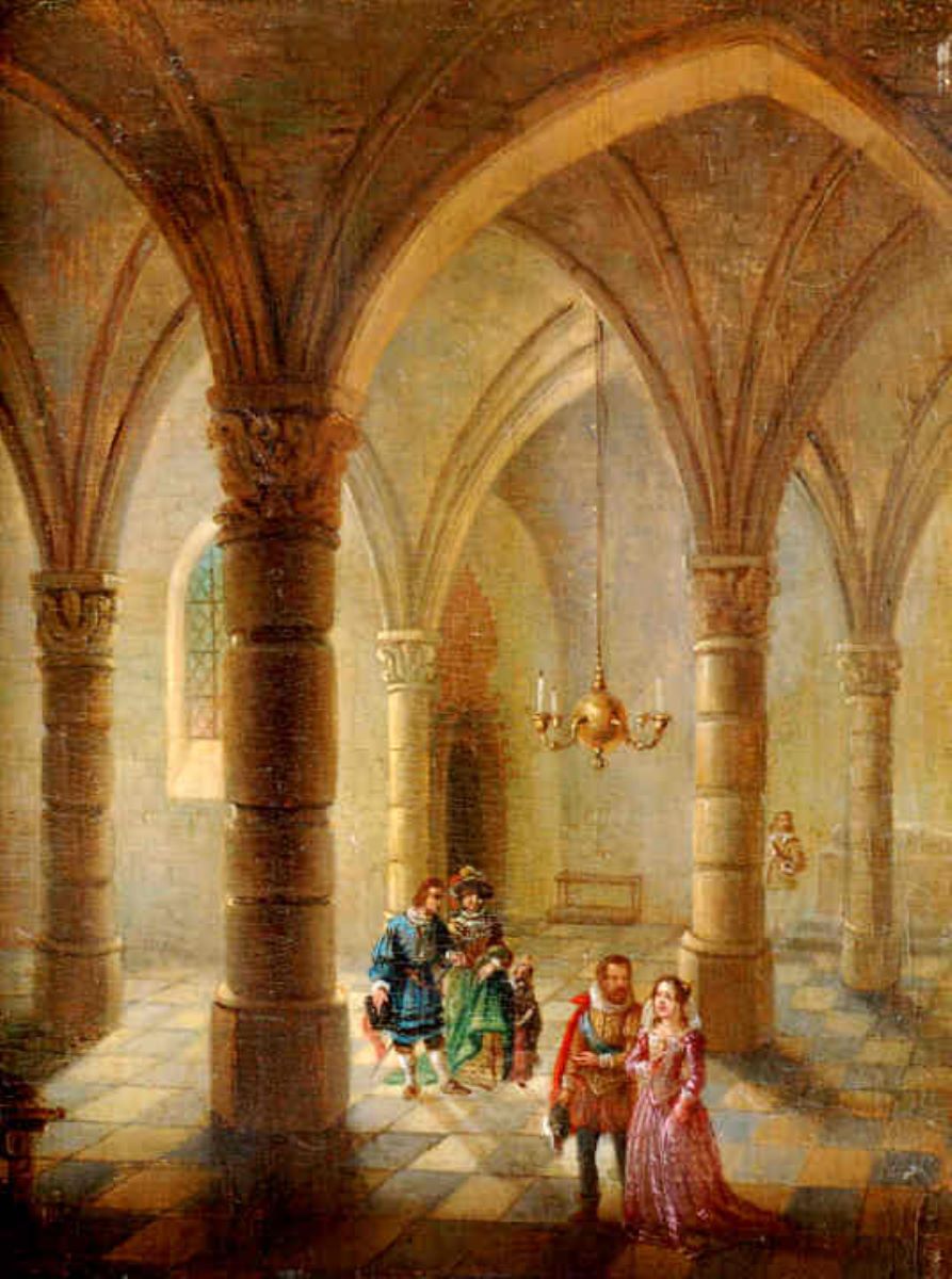 Interior de capelă