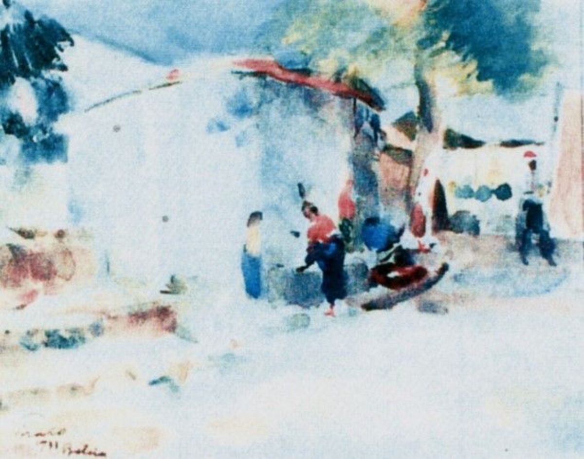 La fântână (Balcic)