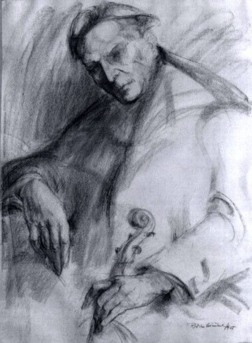 Portret George Enescu