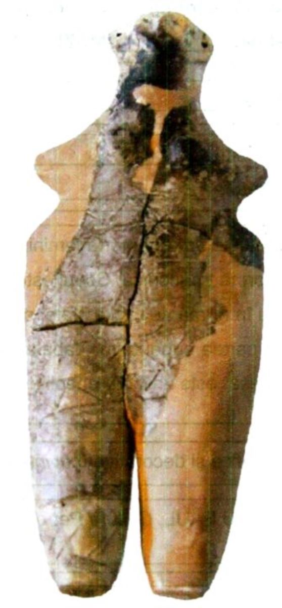 Statuetă antropomorfă feminină