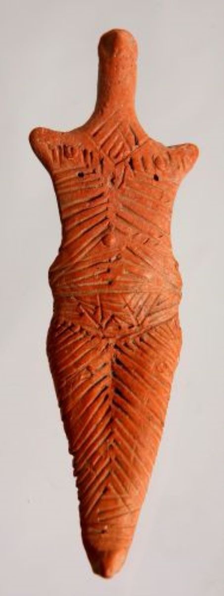 Statuetă antropomorfă feminină