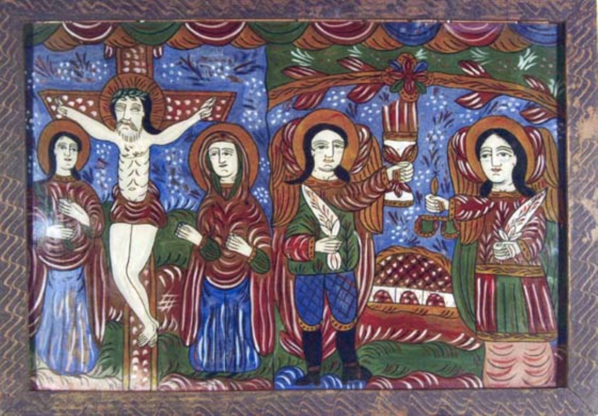 Răstignirea (Arhanghelii Mihail și Gavril)