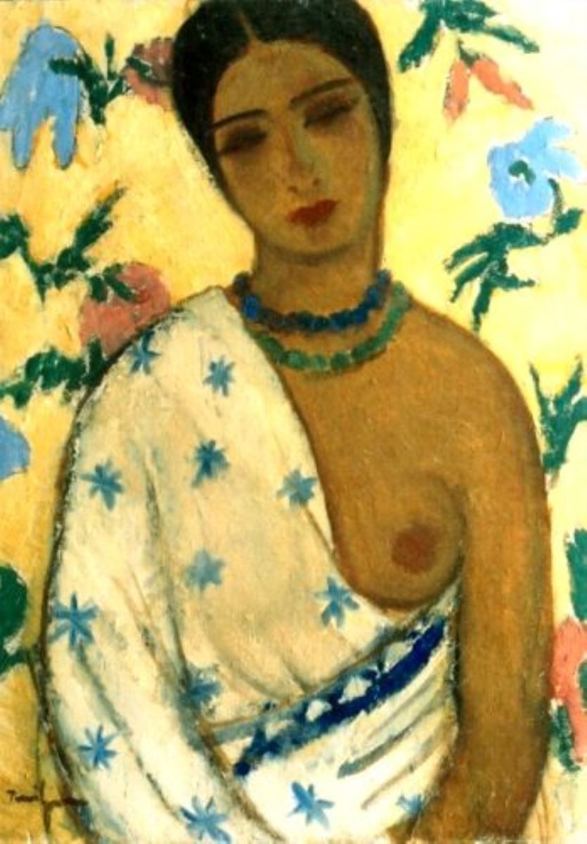 Portret de mulatră