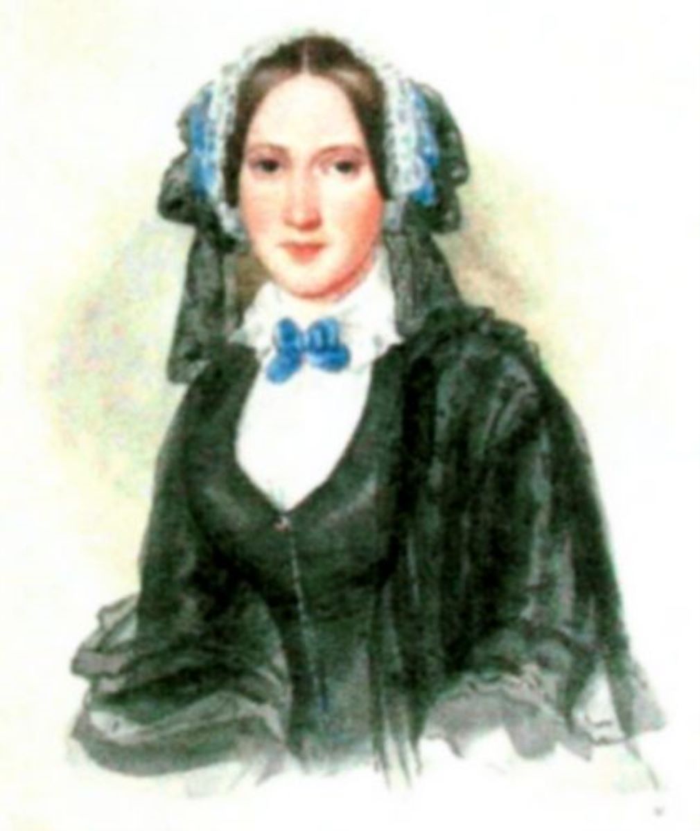 Portret de femeie în negru