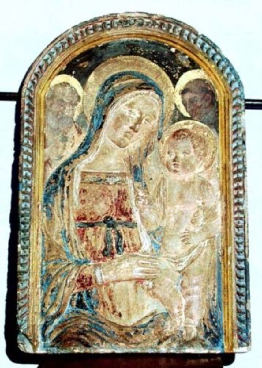 Madona cu Pruncul, Sfântul Iosif (?) și Sfântul Francisc