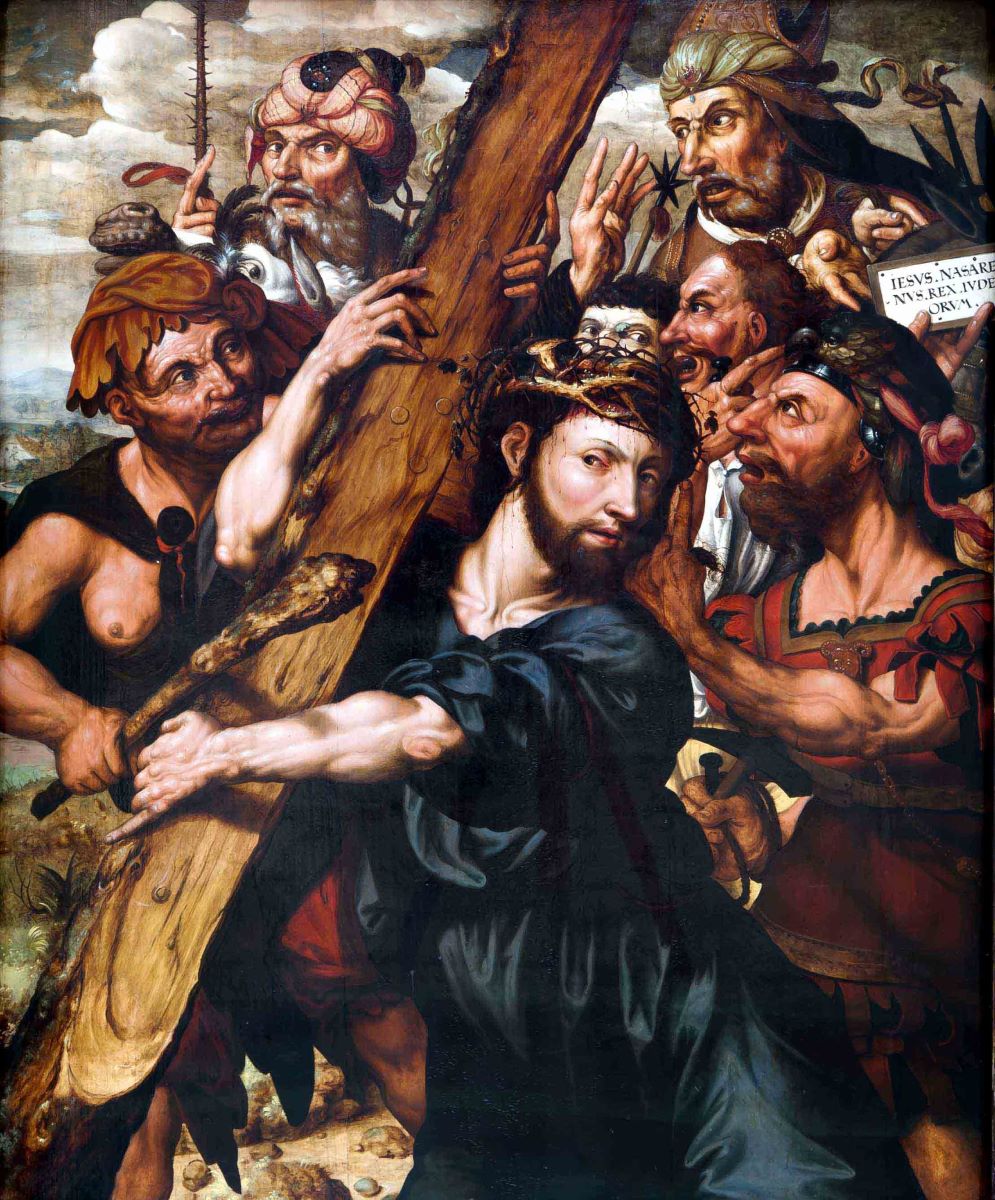 Christos purtându-și crucea
