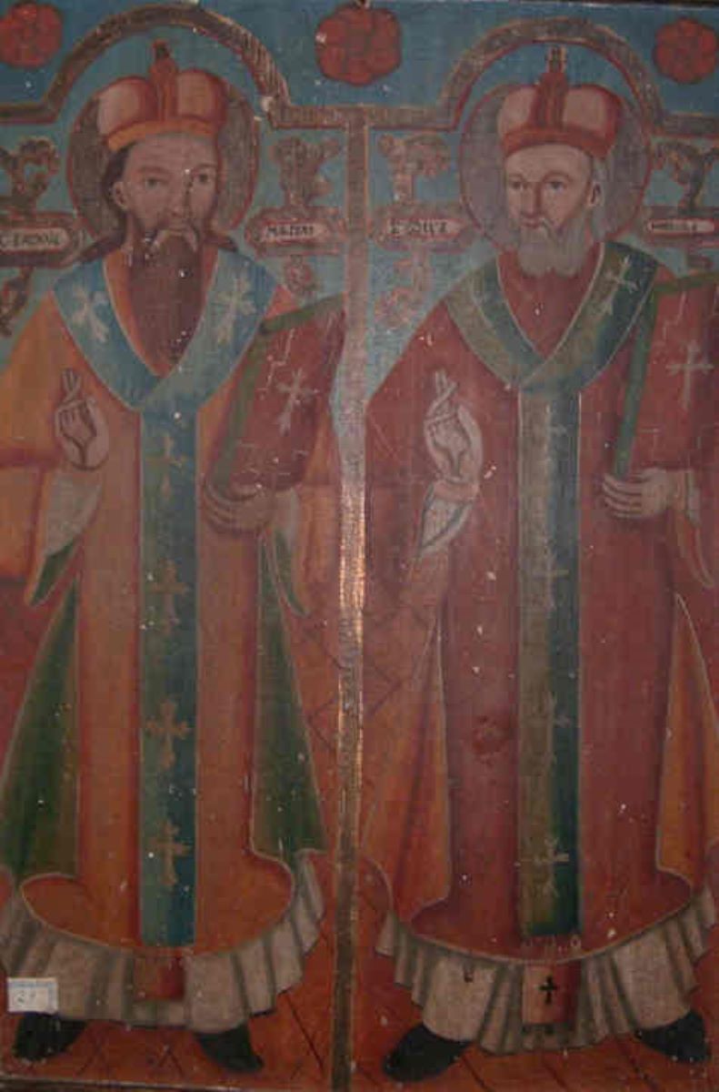 Sfântul Vasile cel Mare și Sfântul Nicloae