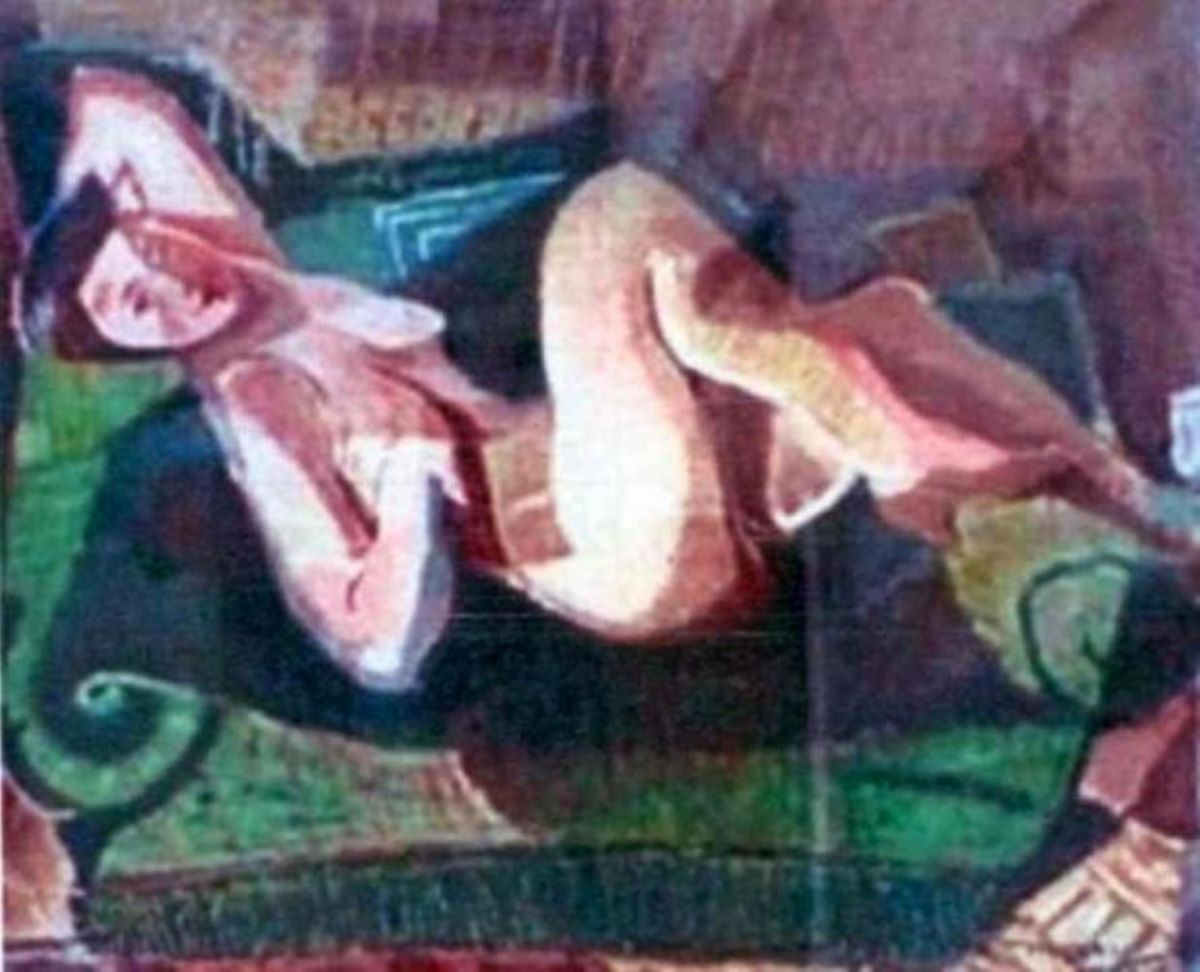 Nud culcat