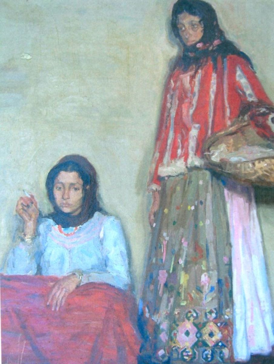 Țigănci florărese