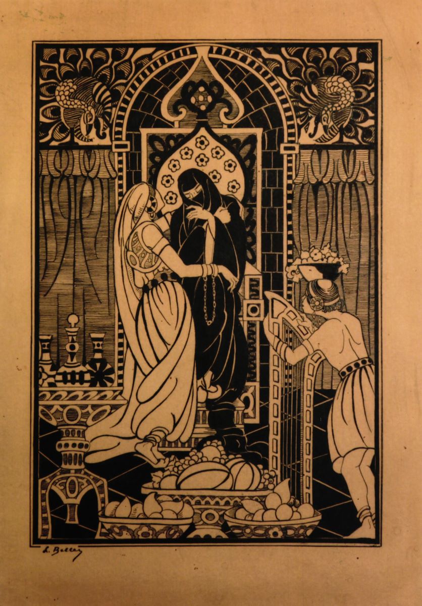Două personaje feminine
