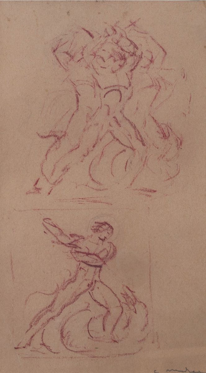 Nud masculin (două ipostaze)