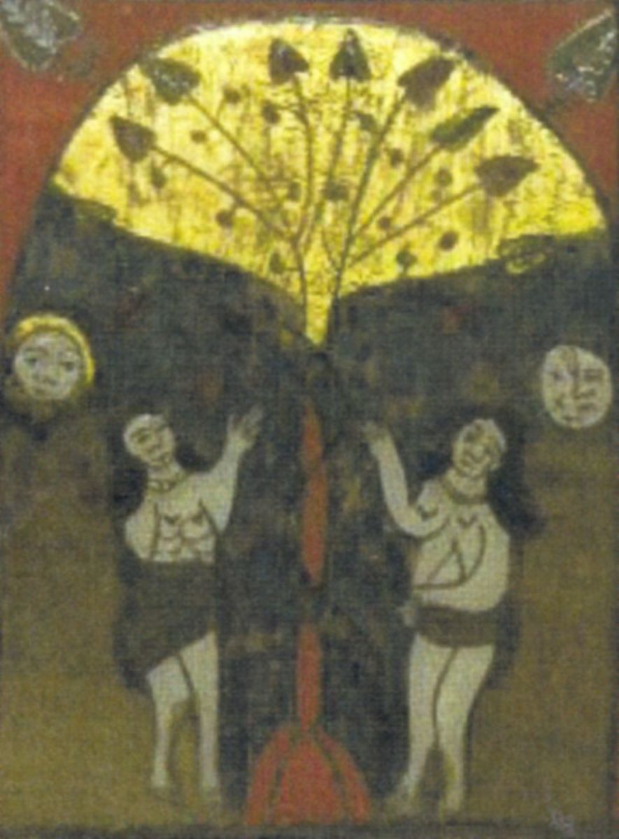 Adam și Eva - Pomul Raiului