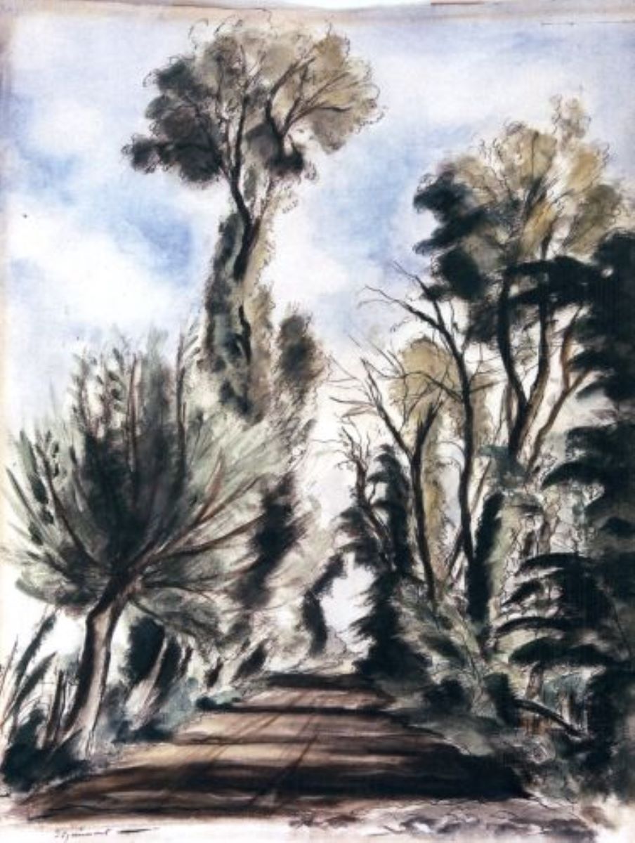 Alee într-un parc