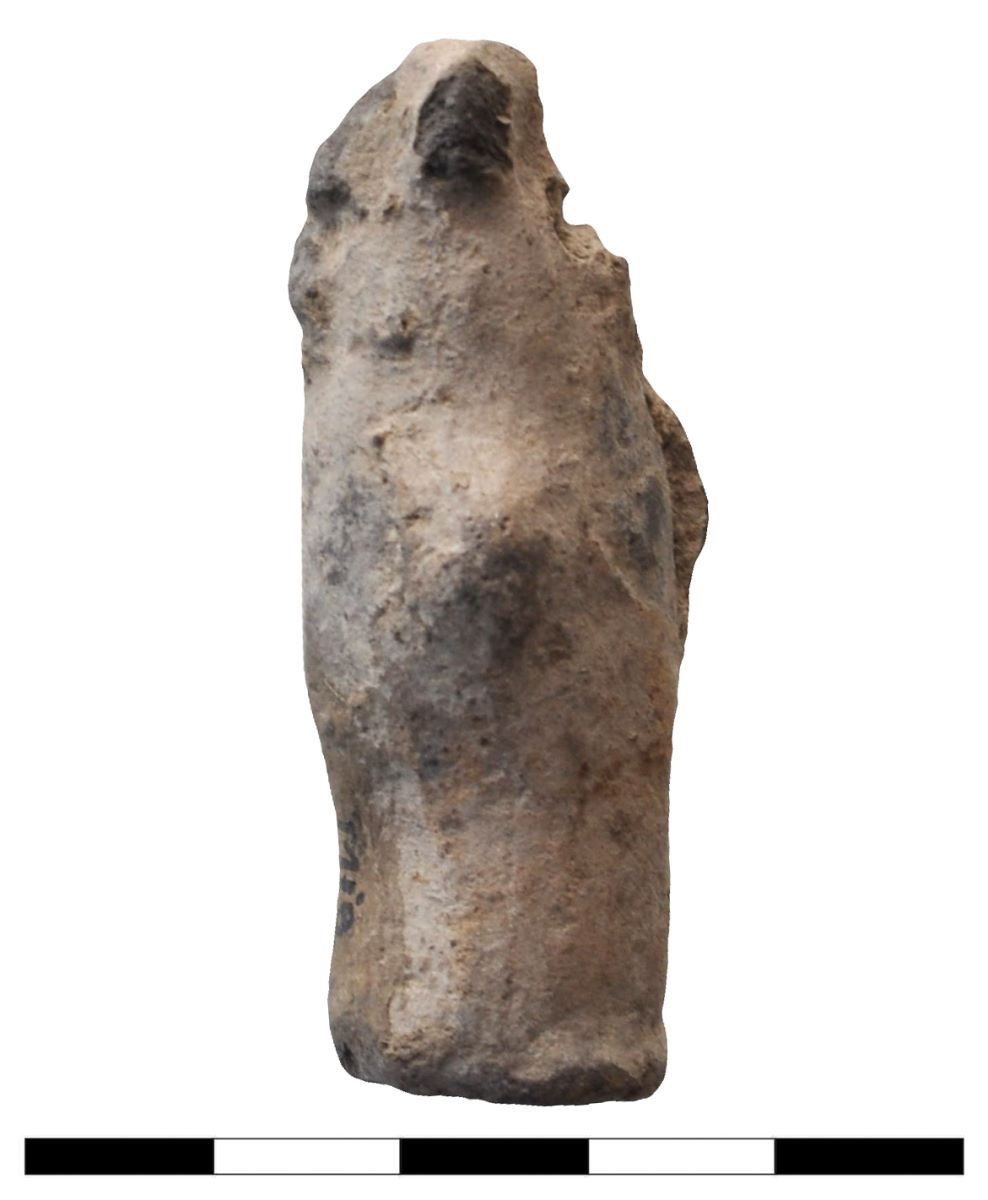 Statuetă antropomorfă cu cocoașă