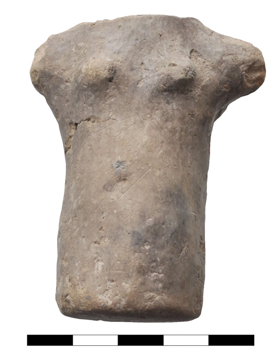 Statuetă antropomorfă cilindrică