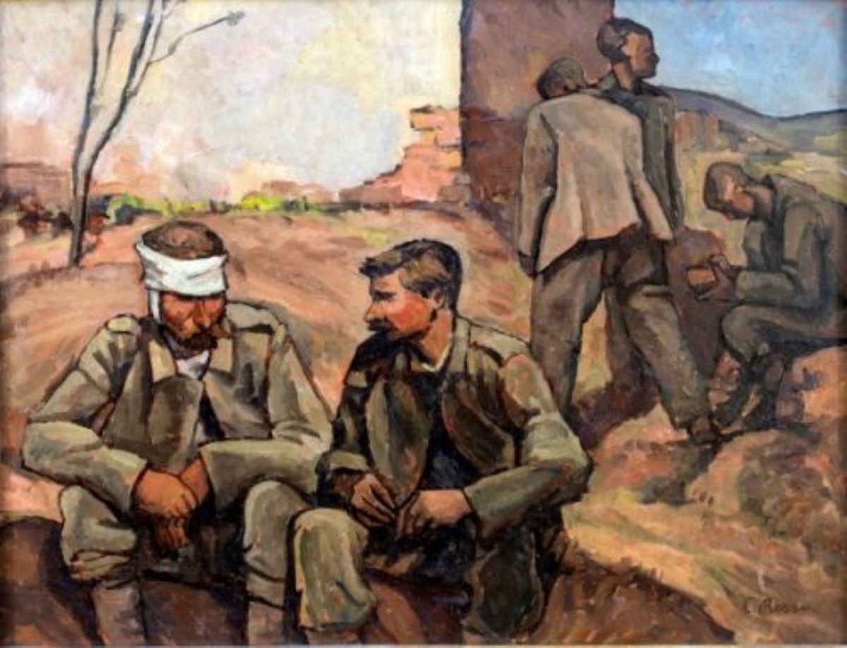 Ostași români pe front, 1917