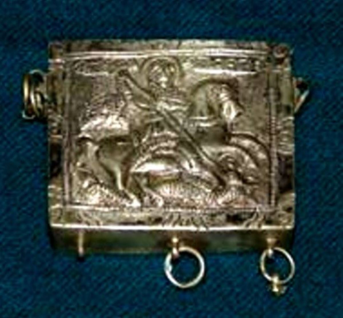 Sfântul Gheorghe omorând balaurul