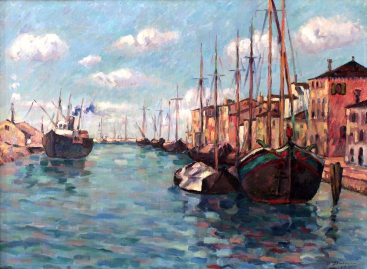 Bărci la Chioggia