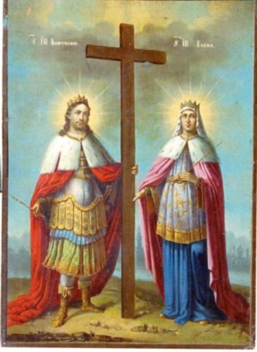 Sfinții împărați Constantin și Elena