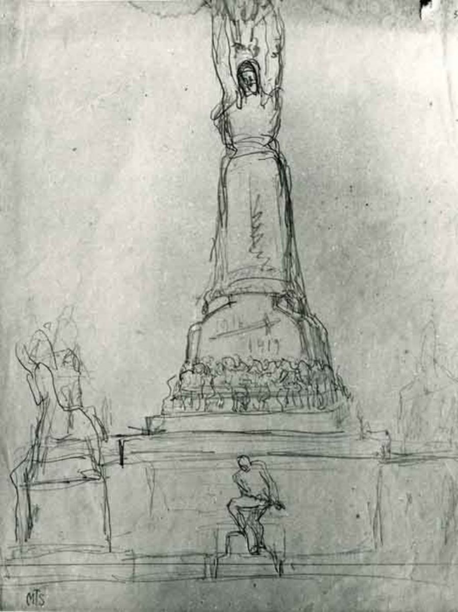 Proiect de monument în memoria eroilor din Primul Război Mondial