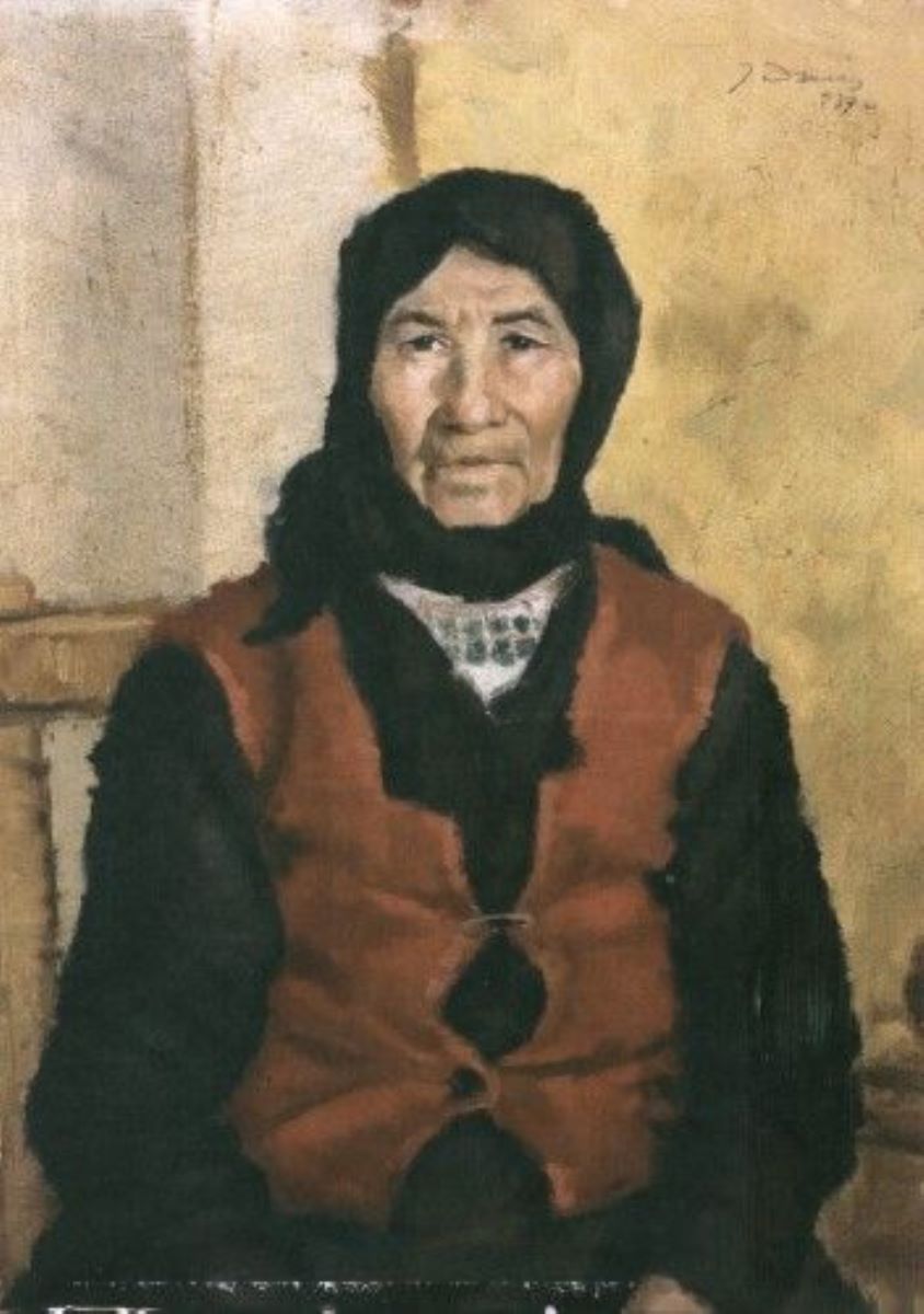 Portret de bătrână