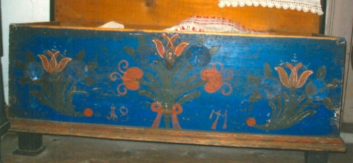 tulipántos láda