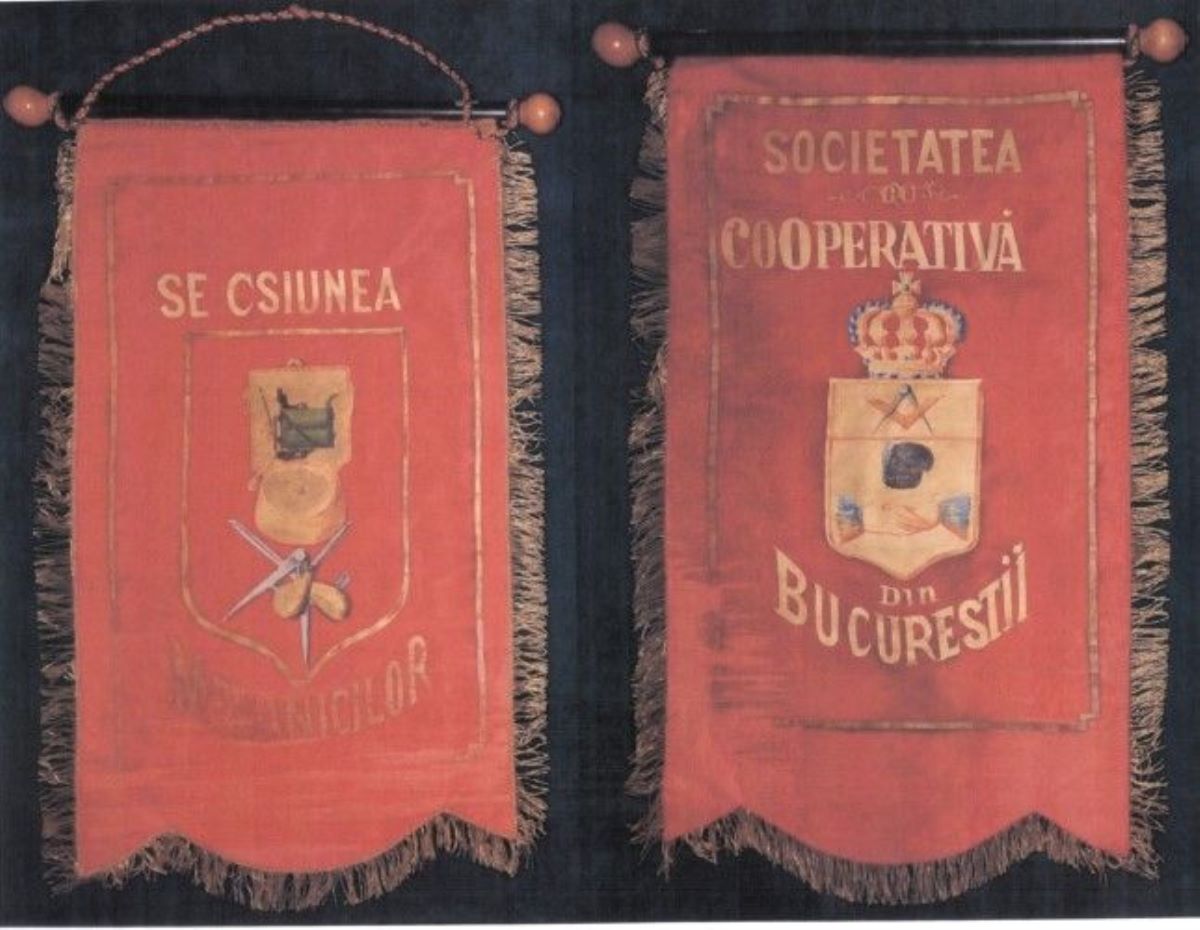 Steagul Societății Cooperativa din București, Secțiunea Mecanicilor