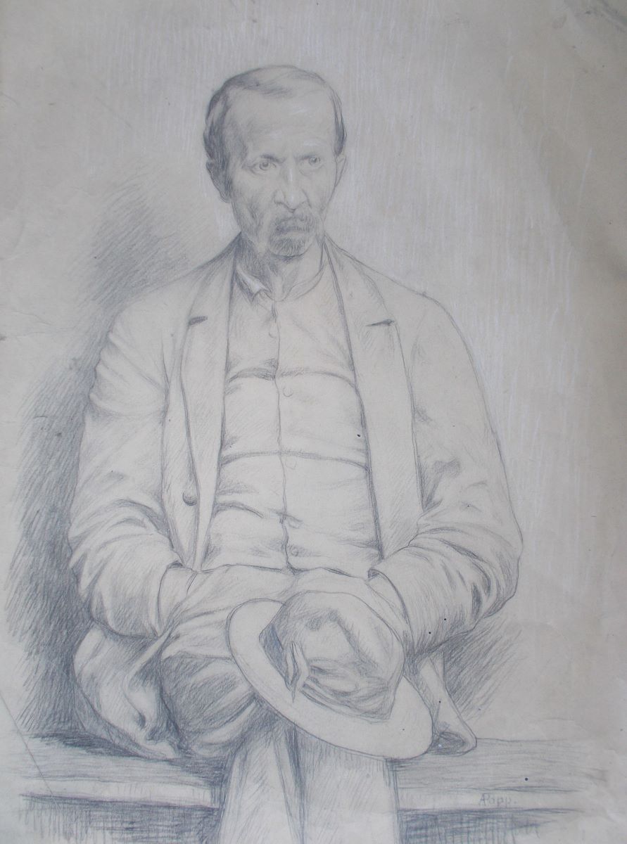 Portret de bătrân (George Coșbuc ?)