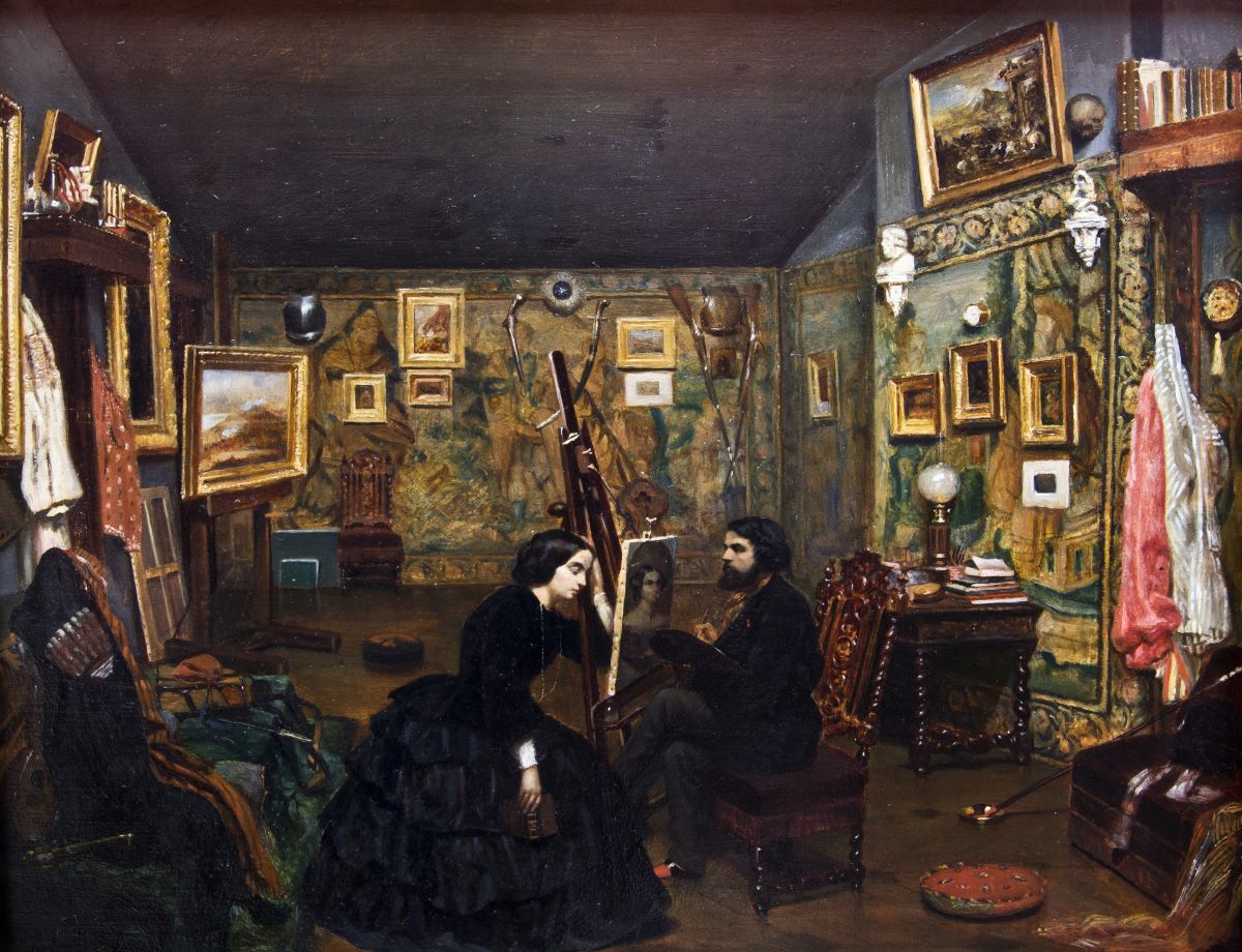 Al doilea atelier al artistului la Paris