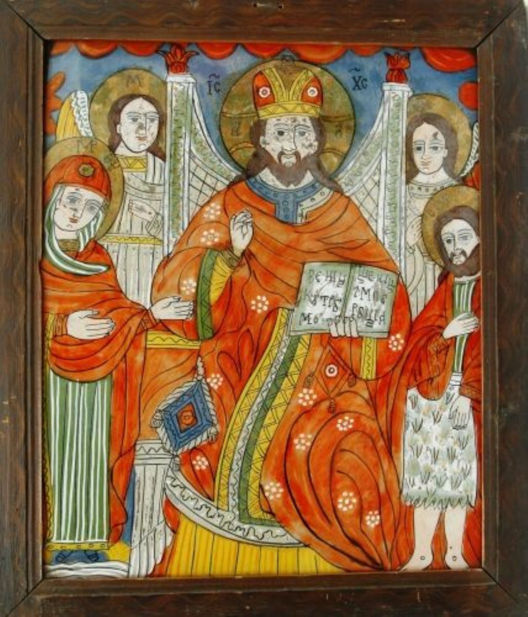 Iisus Hristos pe tron