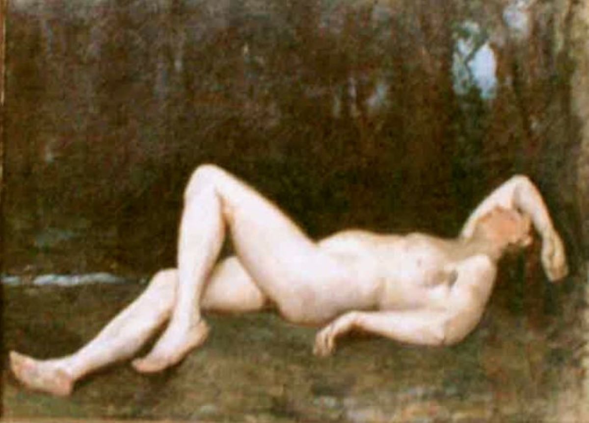Nud în pădure