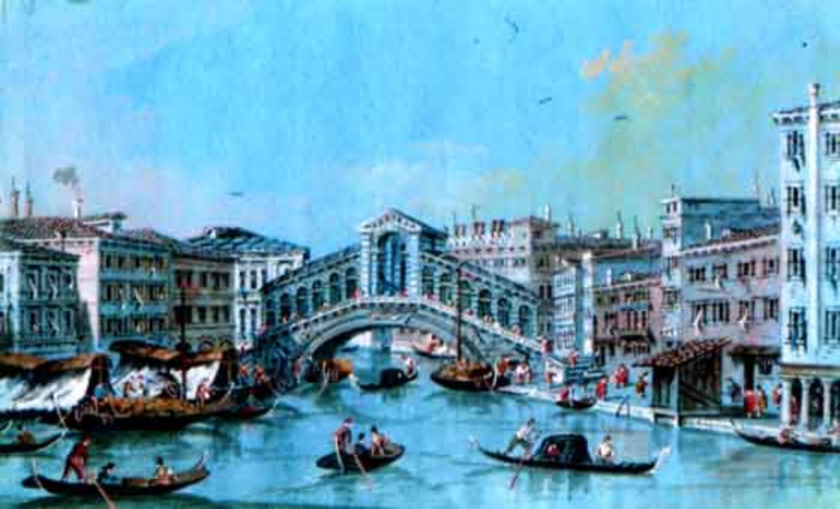 Vederea Podului Rialto