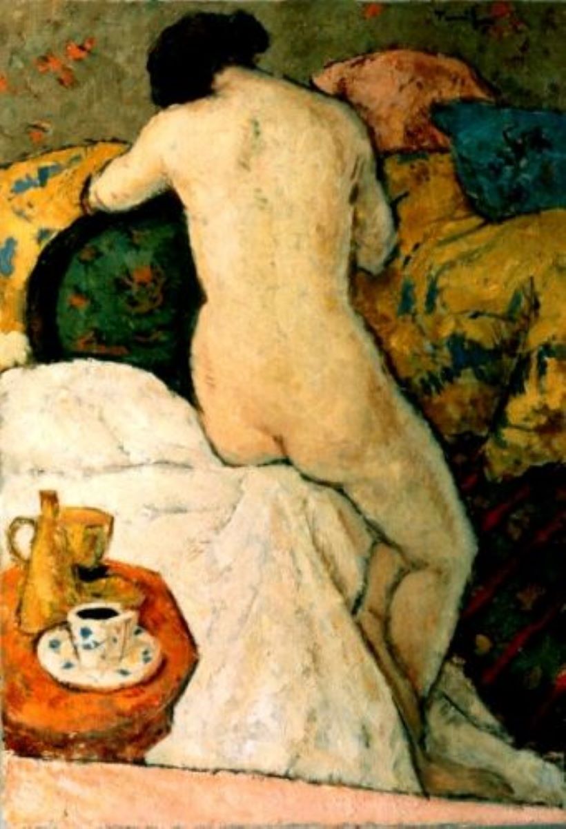 Nud (în iatac)