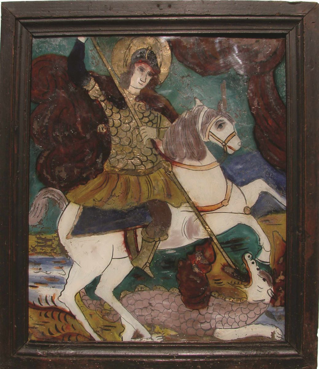 Sf. Gheorghe, ucigând balaurul