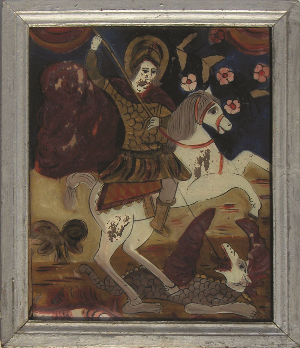 Sf. Mucenic Gheorghe, ucigând balaurul