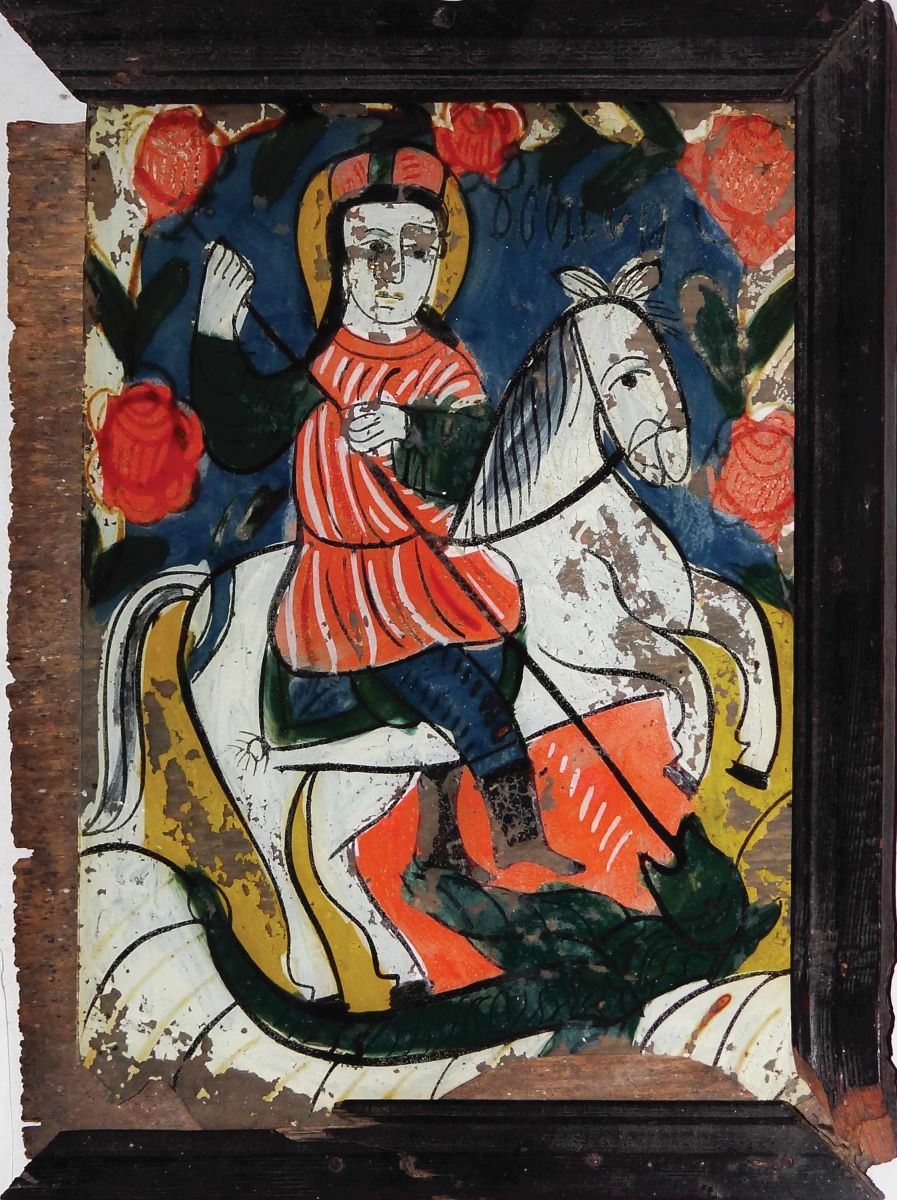 Sf. Mucenic Gheorghe, ucigând balaurul